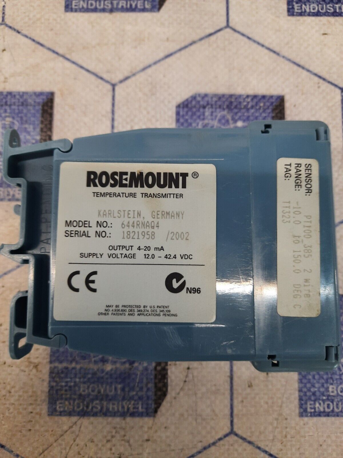 ROSEMOUNT 644R TEMPERATURE TRANSMITTER 644RNAQ4 – Boyut-Endustriyel