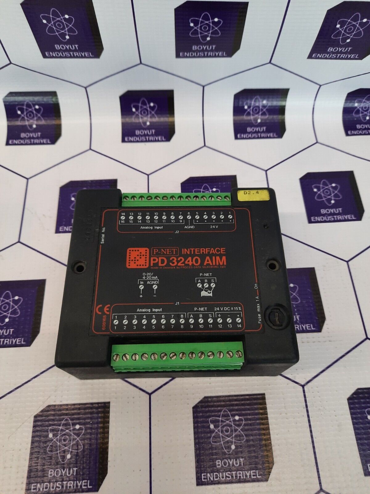 P-NET INTERFACE PD 3240 AIM INTERFACE ANALOG INPUT MODULE – Boyut ...