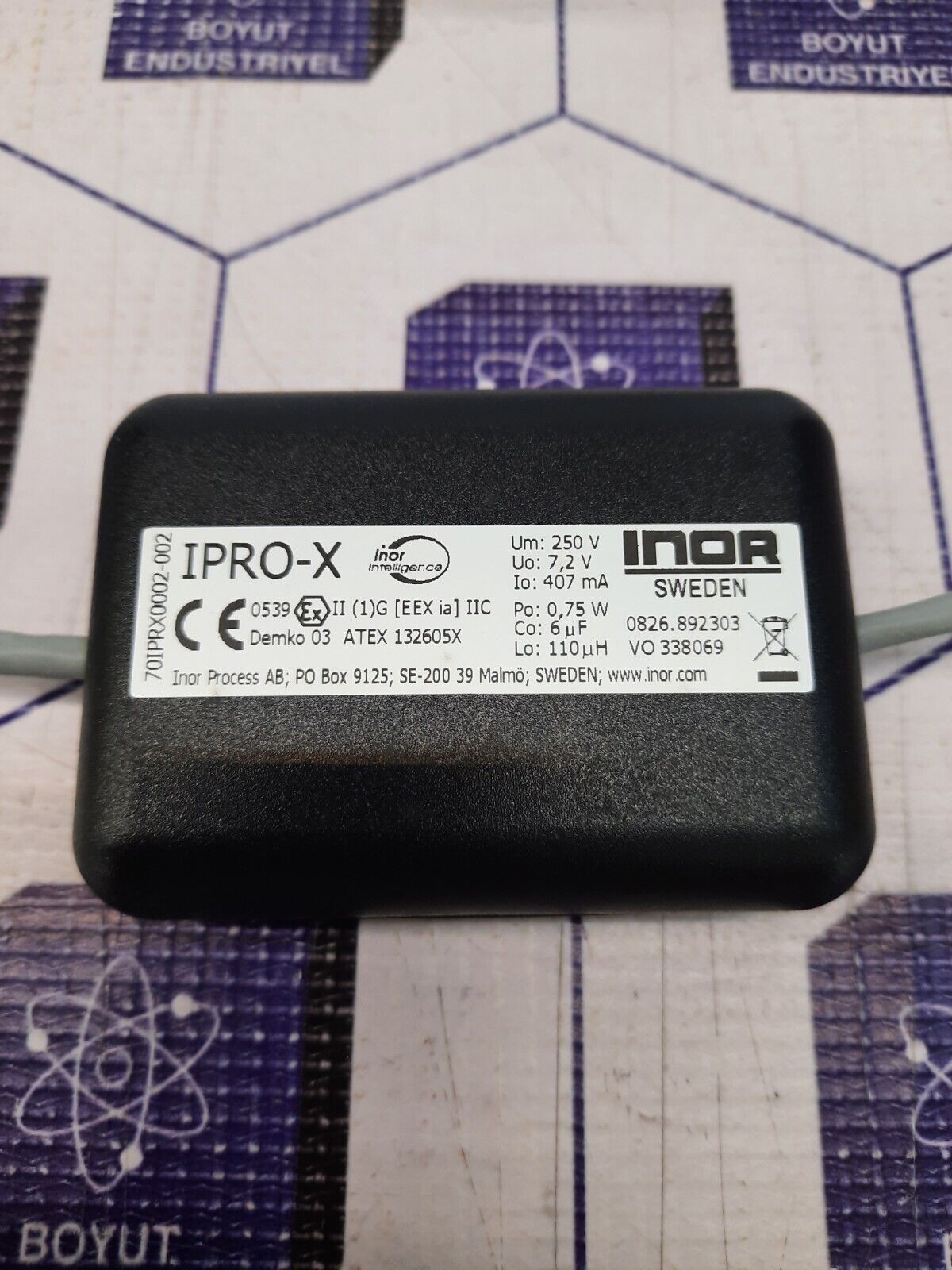 INOR IPRO-X / 70IPRX0002-002 TRANSMITTER – Boyut-Endustriyel