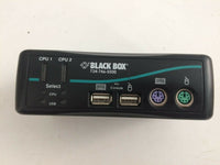 Black Box model KV7020A Black Box ServSwitch DT Pro II 2-Port KVM Switch