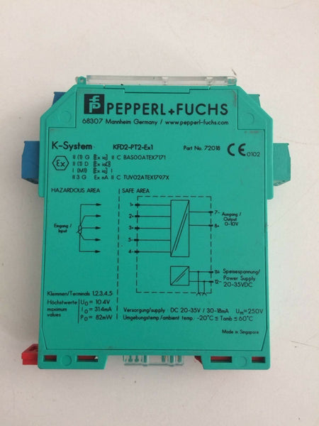 Pepperl + Fuchs KFD2-PT2-Ex1 Potentiometer Converter, Isolated Barrier