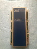 SEL RTD Module SEL-2600A 2600A01X 120v / 240v