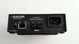 Black Box MM850 10/100 Autosensing Media Converter LMC7001A-R4 W/POWER CORD