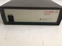 Calibre UK VGA 2 cable compensation adjustment