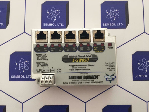 Automation Direct Industrial Ethernet Switch E-sw05u E-SW05U