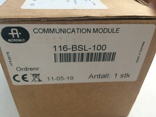 Autronica 116-BSL-100 Communication Module Ship By Dhl Express Shipping