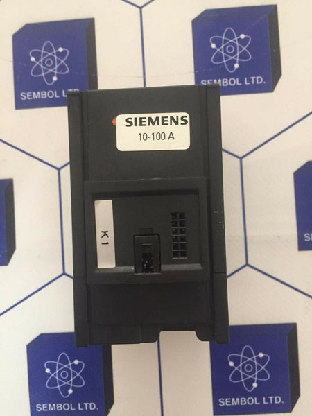 Siemens 3uf7102-1aa00-0 Simocode Current Measuring Module 10-100 Amp