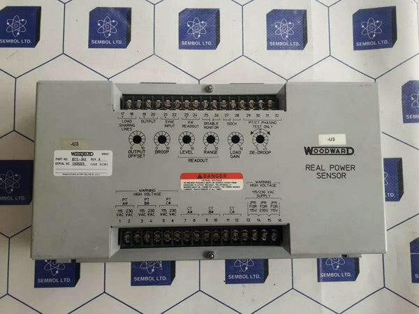 Woodward 8272-843 Rev B Real power sensor