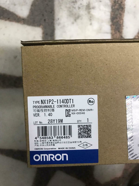 OMRON NX1P2-1140DT1 Programmable Controller Free Express Shipping