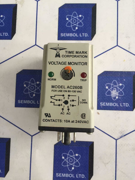 TIME MARK  VOLTAGE MONITOR AC260B LOTS OF 5 PIECES