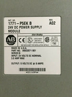 Allen Bradley 1771-P5EK B Rev A02 24 DC power supply module